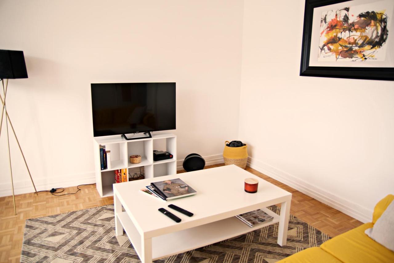 Bergson Top - Appart 80M2, 2 Grandes Chambres, Entierement Renovee Et Equipee, Lumineux, Wifi, Balcon, Calme, Vue Imprenable 圣艾蒂安 外观 照片
