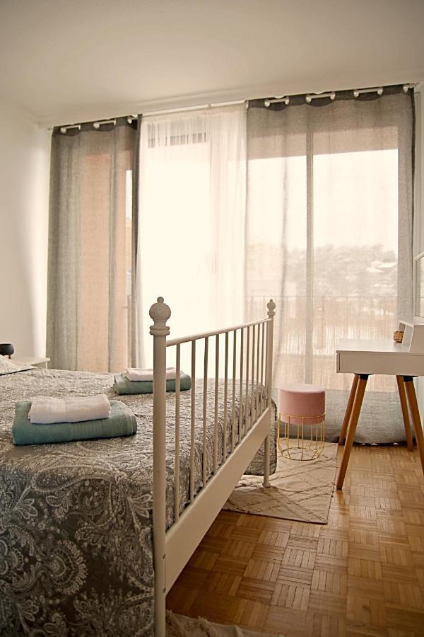 Bergson Top - Appart 80M2, 2 Grandes Chambres, Entierement Renovee Et Equipee, Lumineux, Wifi, Balcon, Calme, Vue Imprenable 圣艾蒂安 外观 照片