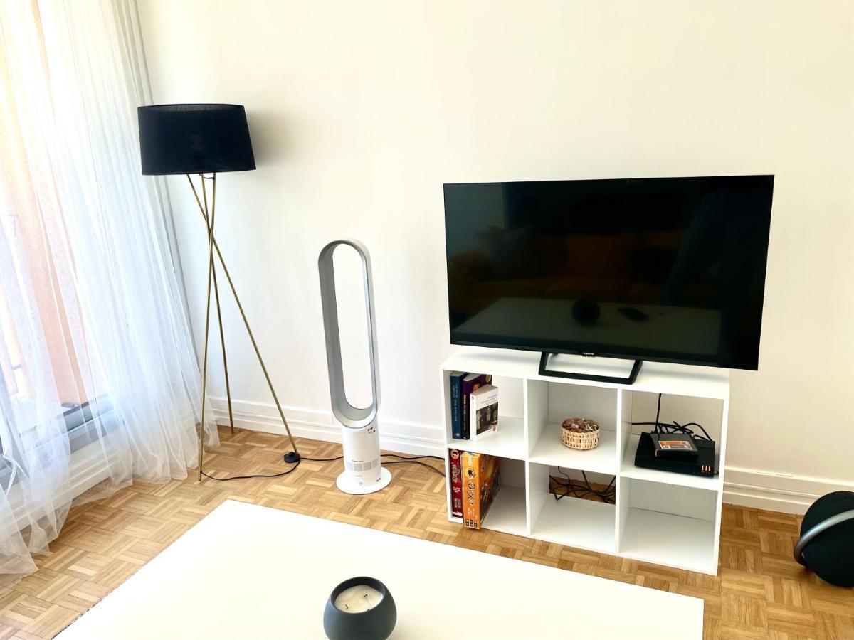 Bergson Top - Appart 80M2, 2 Grandes Chambres, Entierement Renovee Et Equipee, Lumineux, Wifi, Balcon, Calme, Vue Imprenable 圣艾蒂安 外观 照片