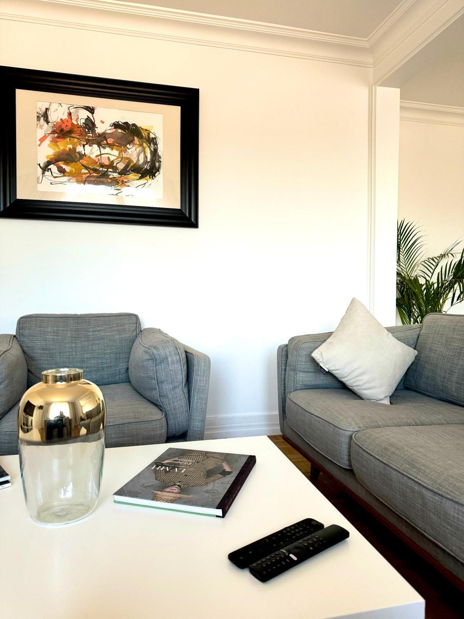 Bergson Top - Appart 80M2, 2 Grandes Chambres, Entierement Renovee Et Equipee, Lumineux, Wifi, Balcon, Calme, Vue Imprenable 圣艾蒂安 外观 照片