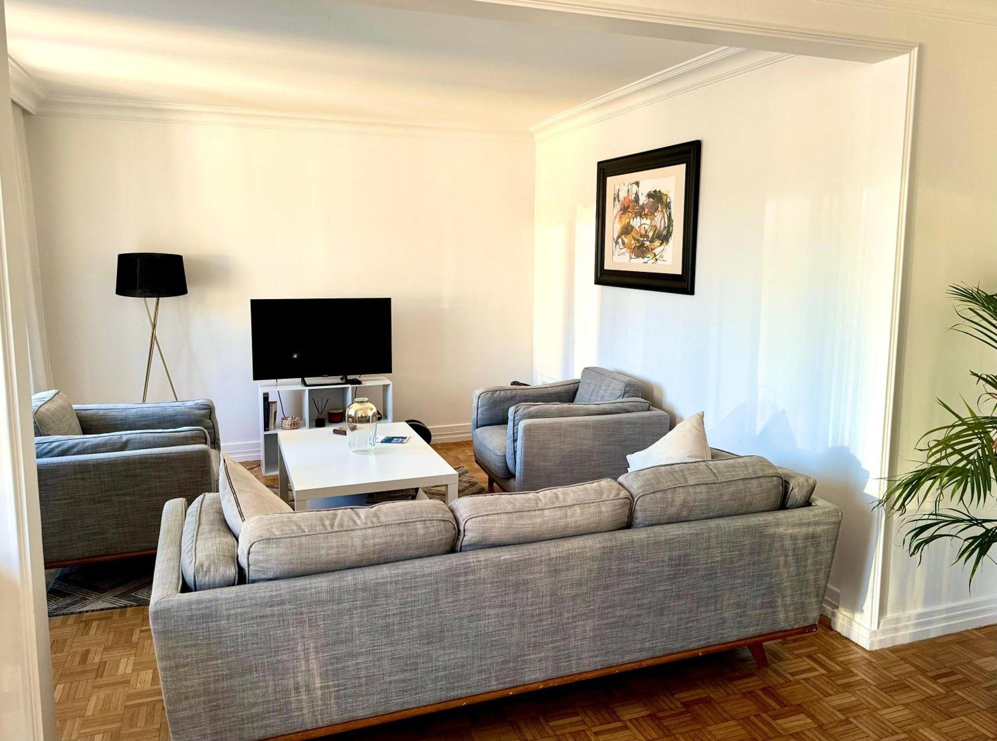Bergson Top - Appart 80M2, 2 Grandes Chambres, Entierement Renovee Et Equipee, Lumineux, Wifi, Balcon, Calme, Vue Imprenable 圣艾蒂安 外观 照片